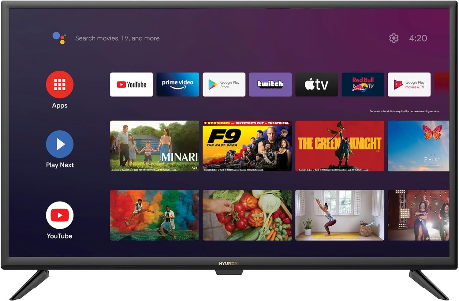Téléviseur 32 Pouces