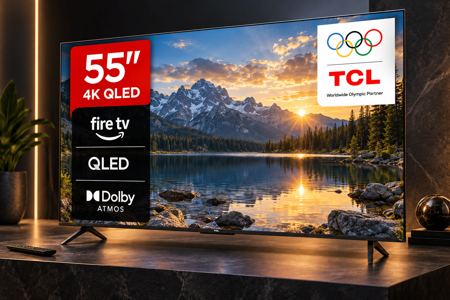 tv qled 55 pouces